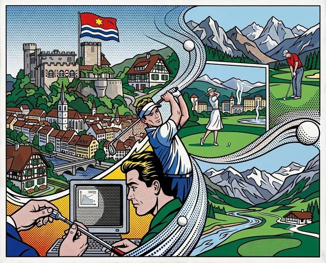 Schweiz 2022 – Wohnen im Stil von Lichtenstein